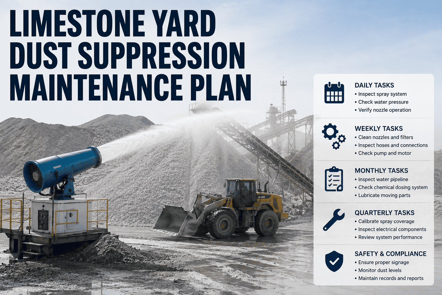 limestone-yard-dust-suppression-maintenance-plan