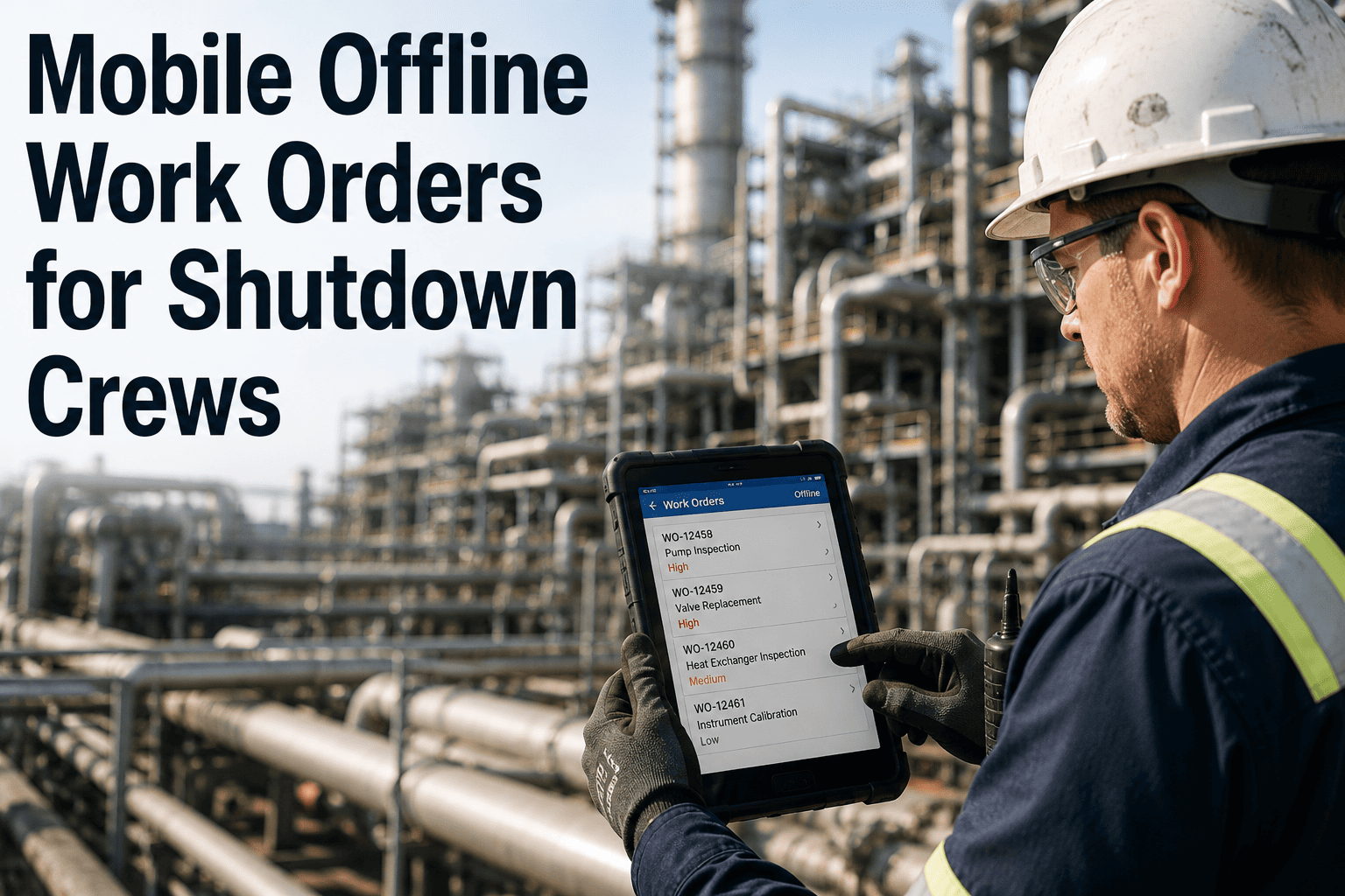 mobile-offline-work-orders-for-shutdown-crews