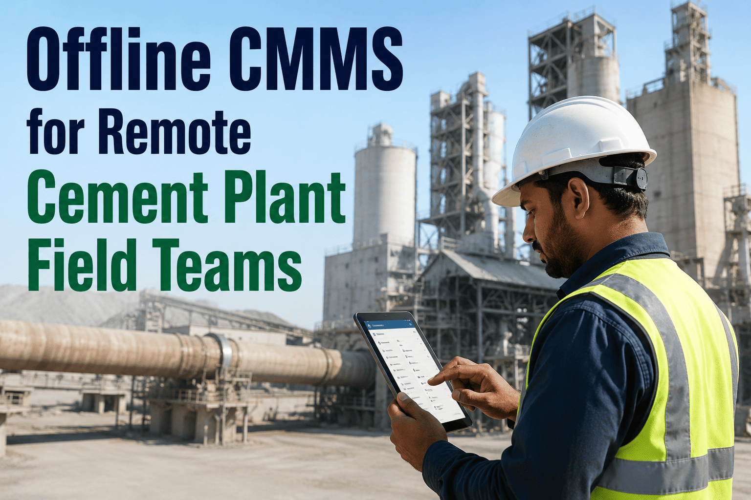 offline-cmms-for-remote-cement-plant-field-teams