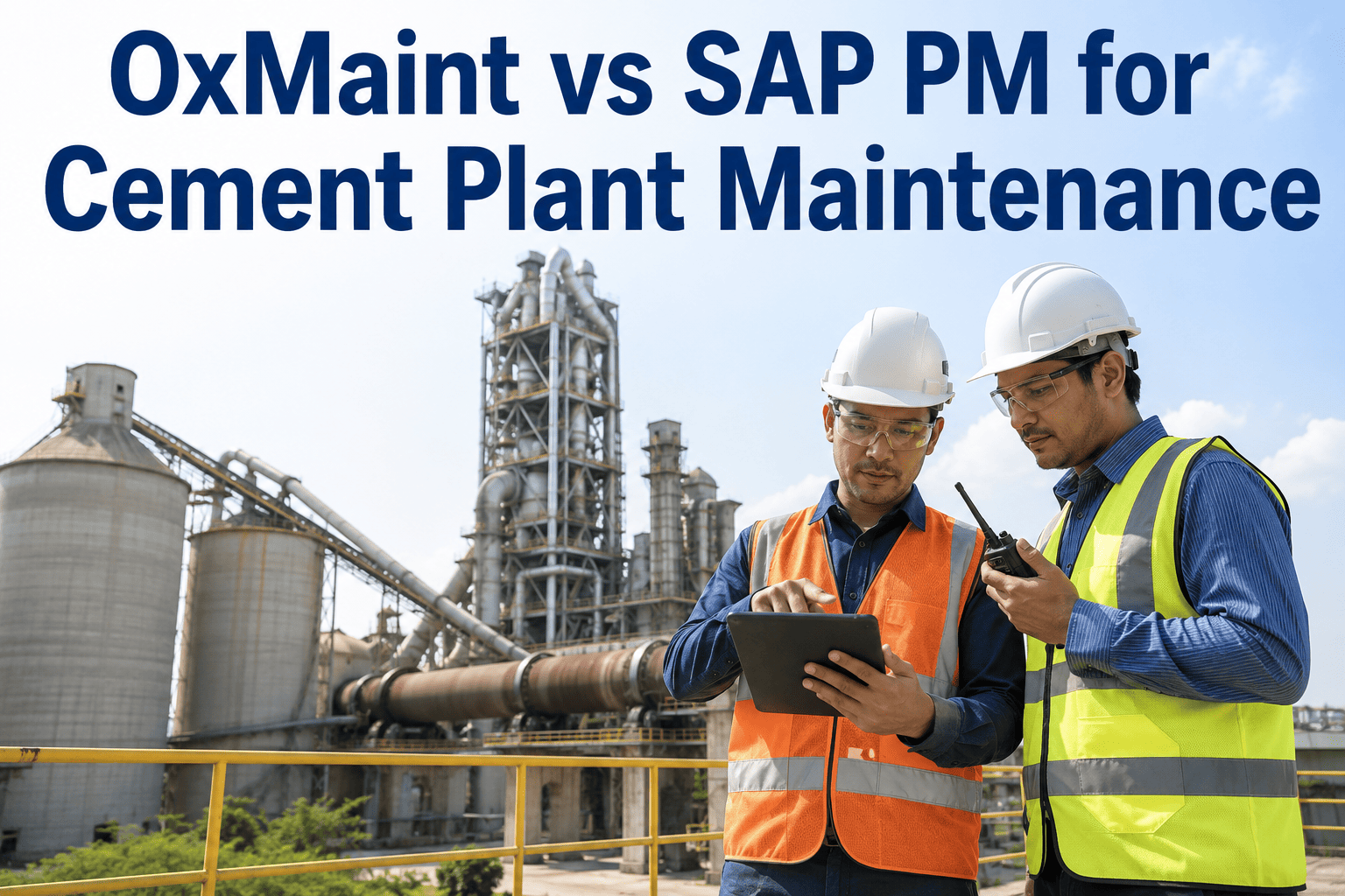 oxmaint-vs-sap-pm-cement-plant-maintenance