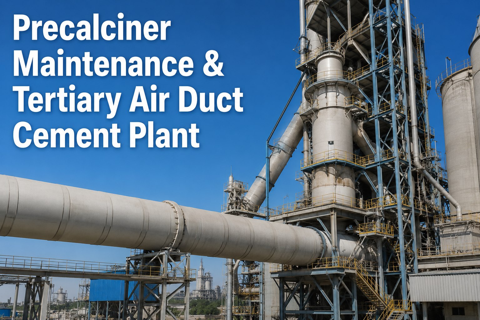 precalciner-maintenance-tertiary-air-duct-cement-plant