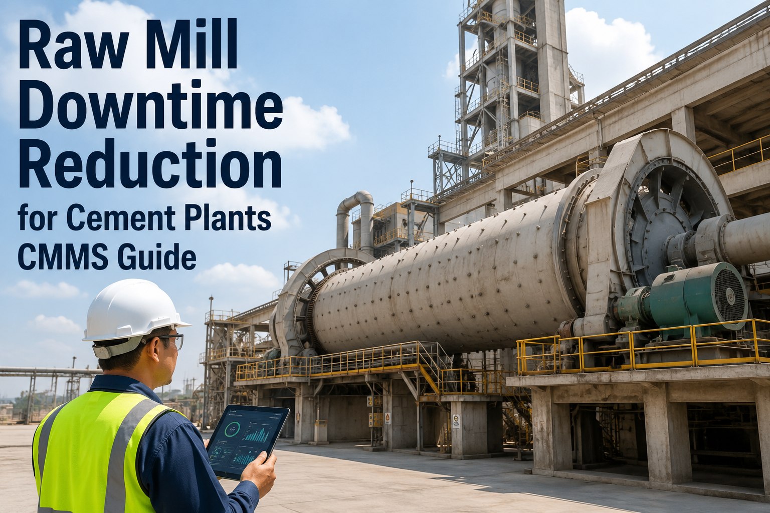 raw-mill-downtime-reduction-cement-plant-cmms-guide