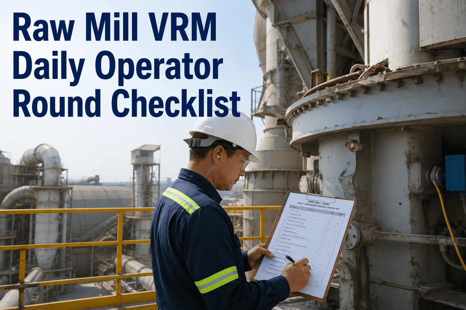 raw-mill-vrm-daily-operator-round-checklist