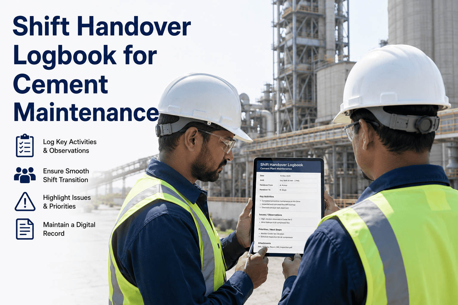 shift-handover-logbook-cement-maintenance
