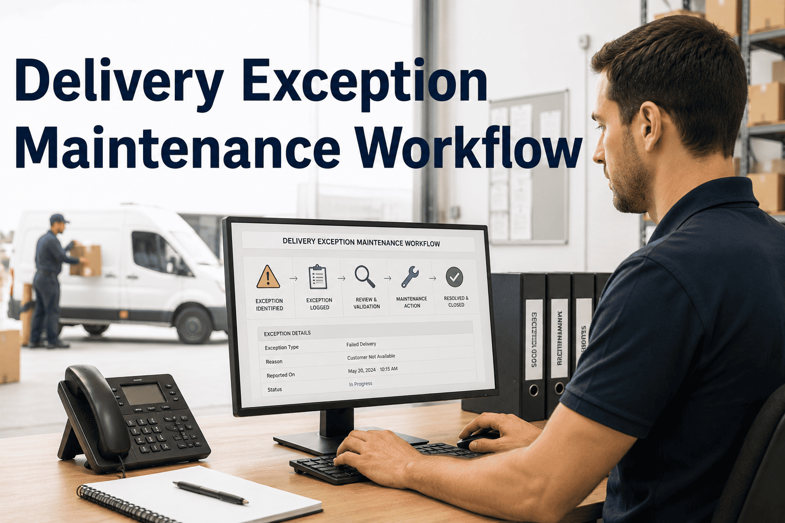 delivery-exception-maintenance-workflow