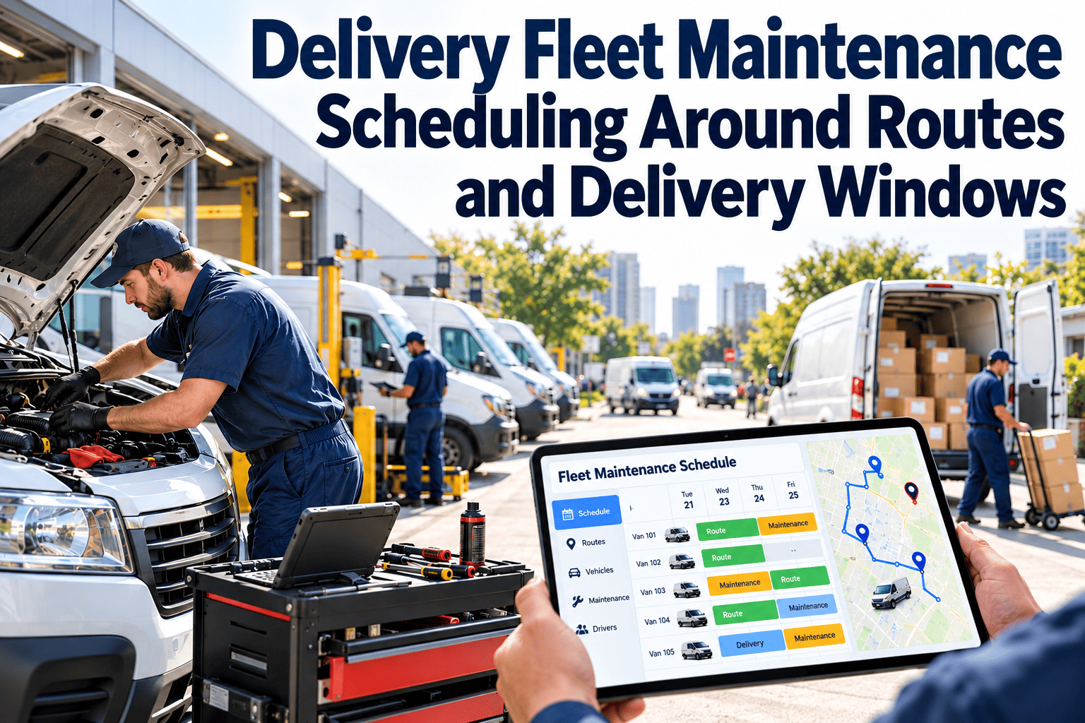 delivery-fleet-maintenance-scheduling-route-impact