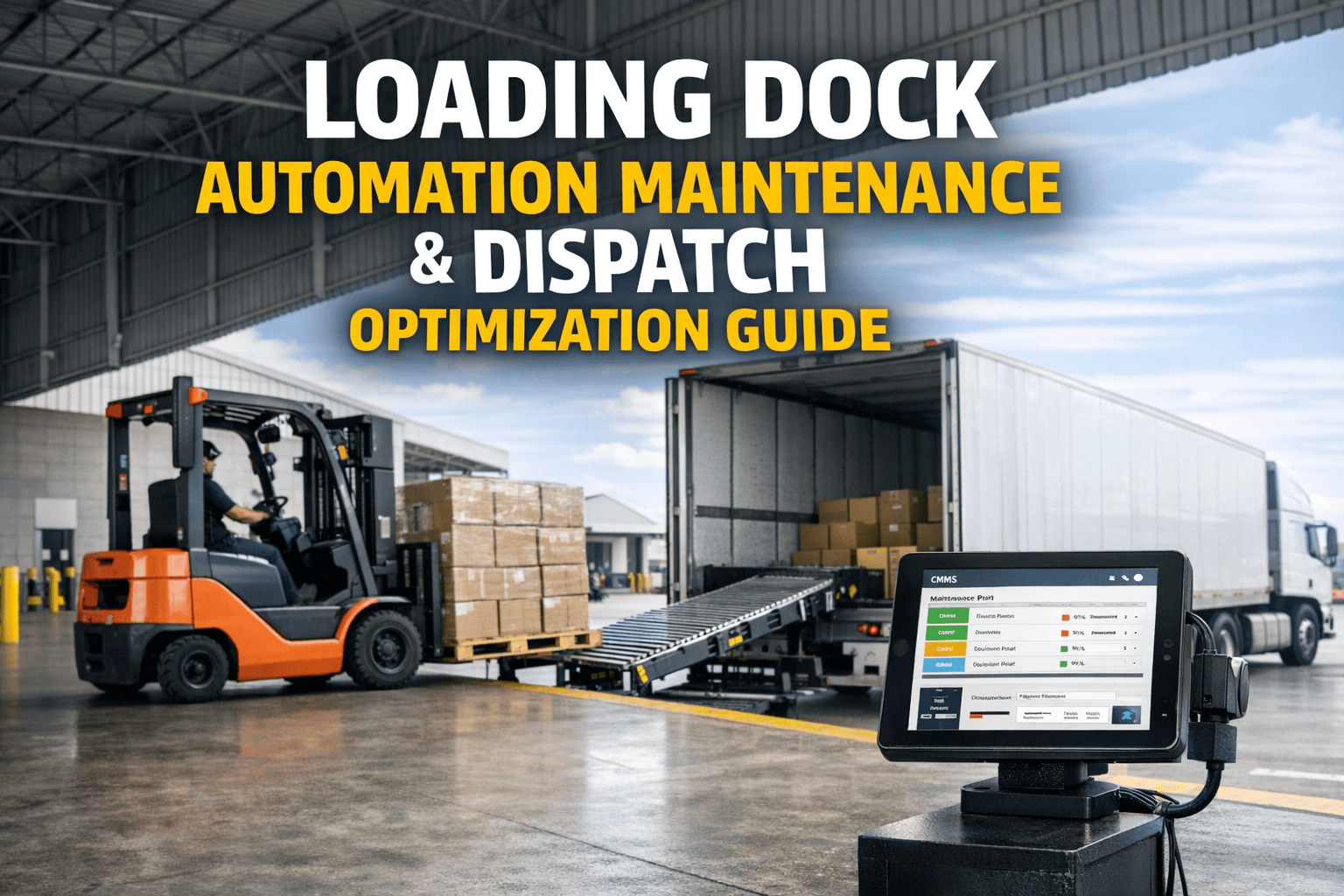 warehouse-loading-dock-automation-maintenance-cmms-dispatch-optimization