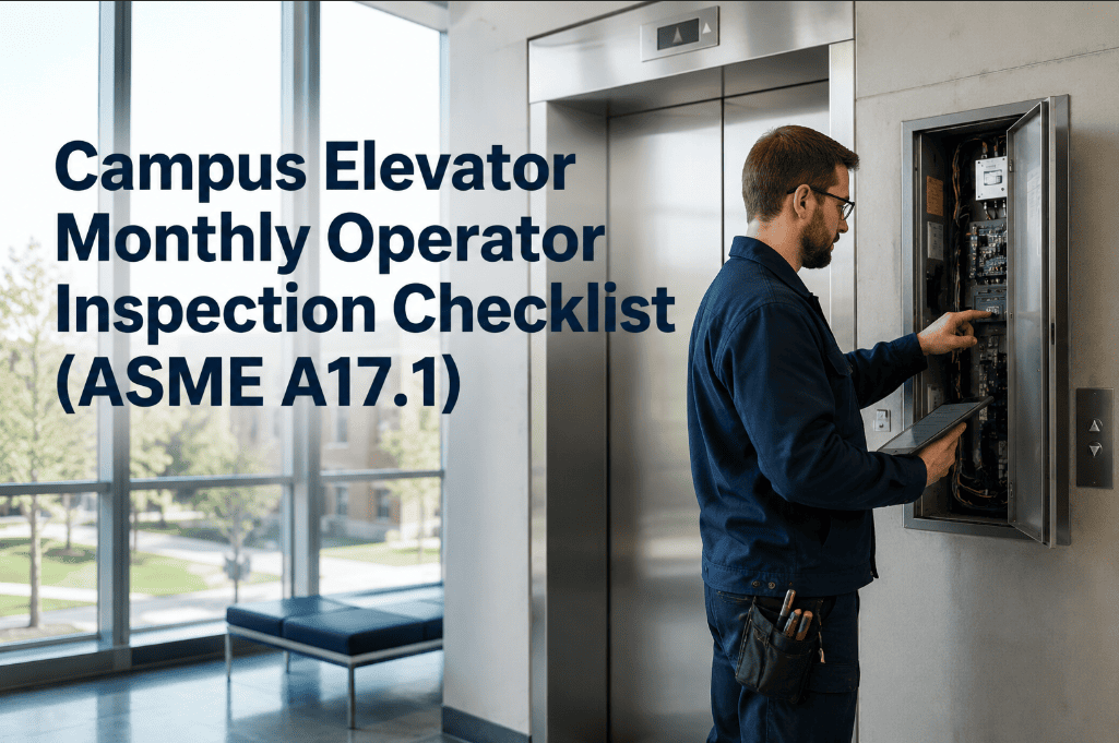 campus-elevator-monthly-operator-inspection-checklist-asme-a17-1