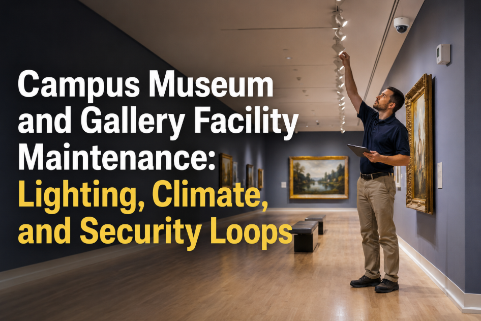 campus-museum-gallery-facility-maintenance-lighting-climate-security