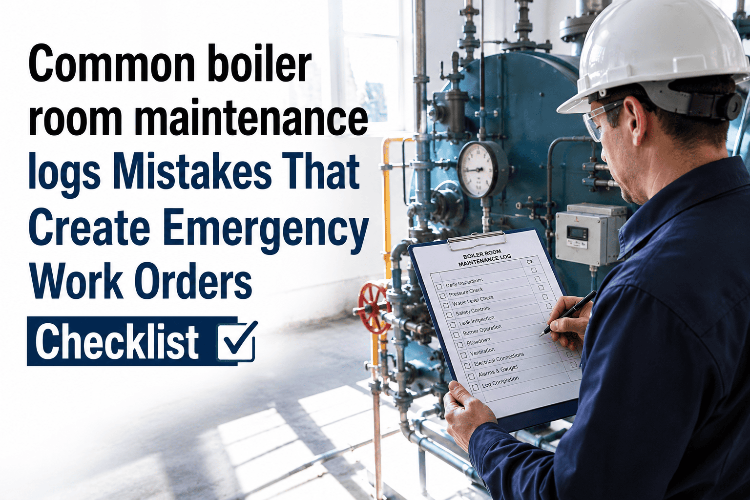 common-boiler-room-maintenance-logs-mistakes-that-create-emergency-work-orders-checklist