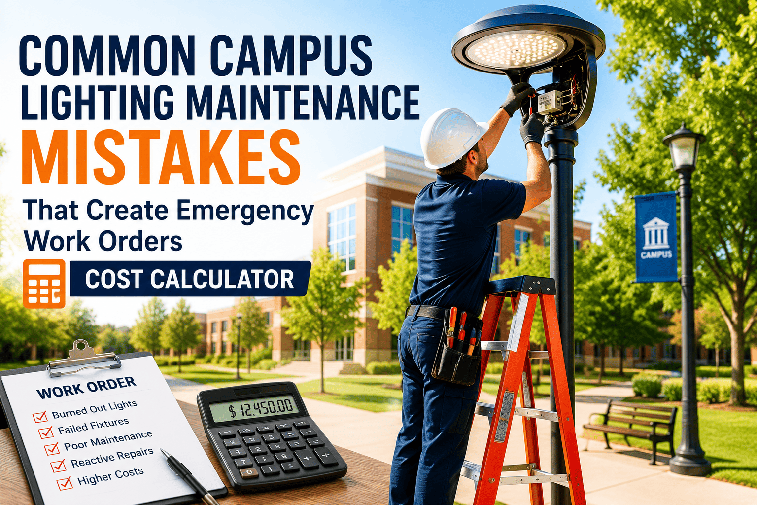 common-campus-lighting-maintenance-mistakes-that-create-emergency-work-orders-cost-calculator