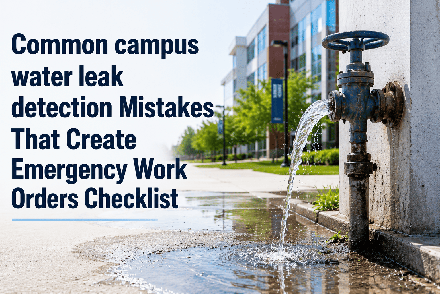 common-campus-water-leak-detection-mistakes-that-create-emergency-work-orders-checklist