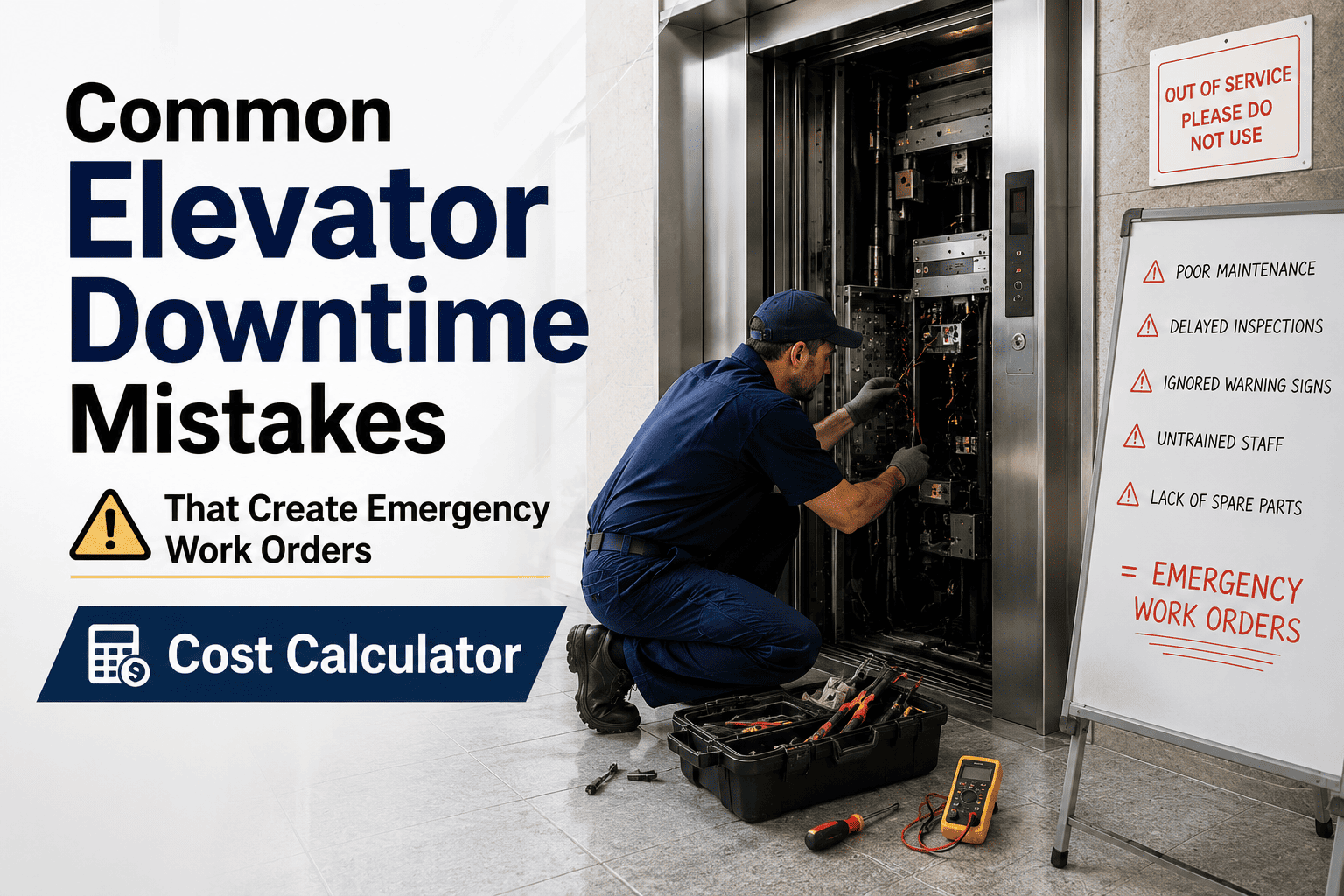 common-elevator-downtime-mistakes-that-create-emergency-work-orders-cost-calculator