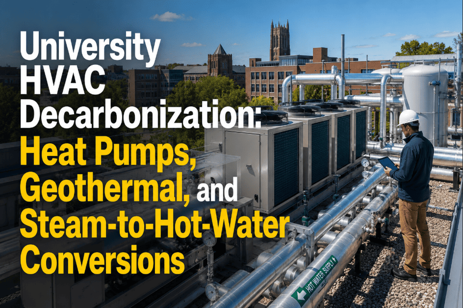 university-hvac-decarbonization-heat-pumps-geothermal-steam-hot-water