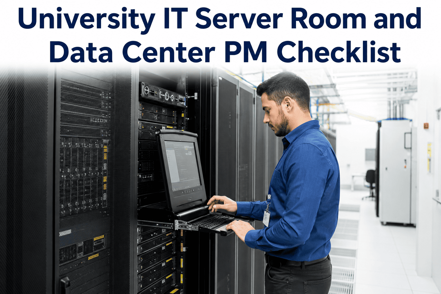 university-it-server-room-data-center-pm-checklist