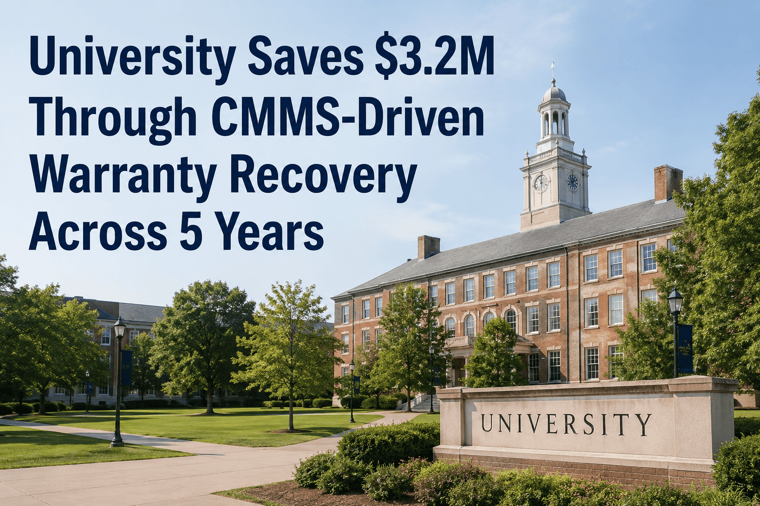 university-saves-3-2m-cmms-driven-warranty-recovery-5-years