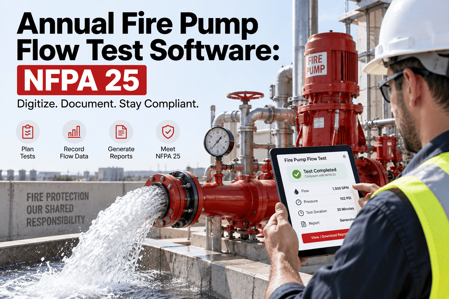 annual-fire-pump-flow-test-software-nfpa-25