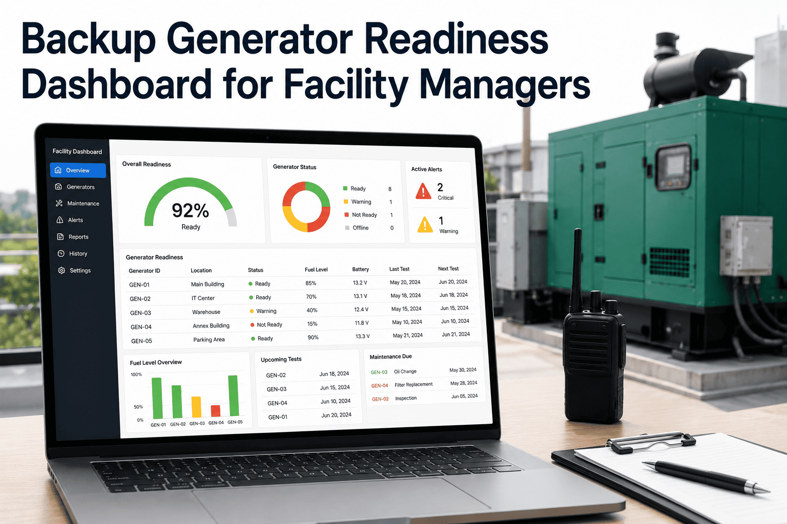 backup-generator-readiness-dashboard-for-facility-managers