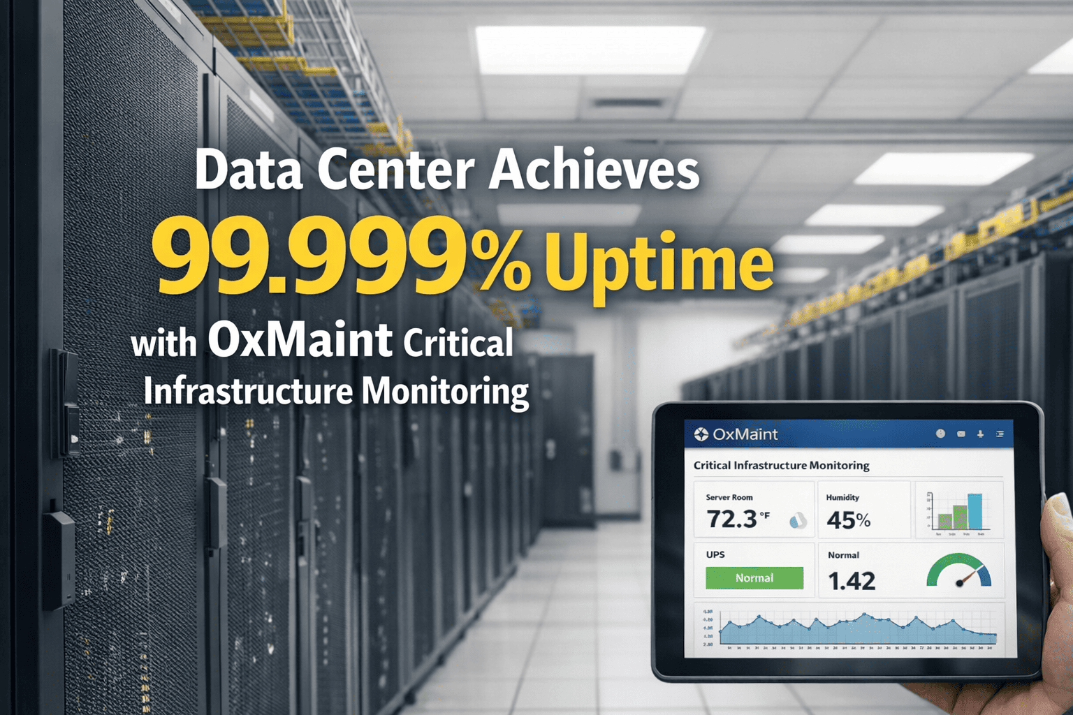 data-center-99-999-uptime-oxmaint-critical-infrastructure
