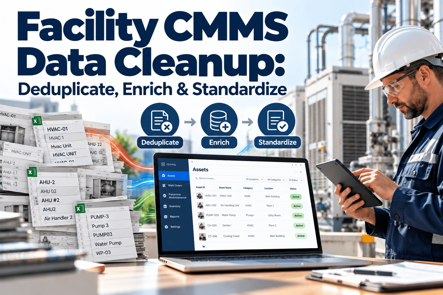 facility-cmms-data-cleanup-deduplicate