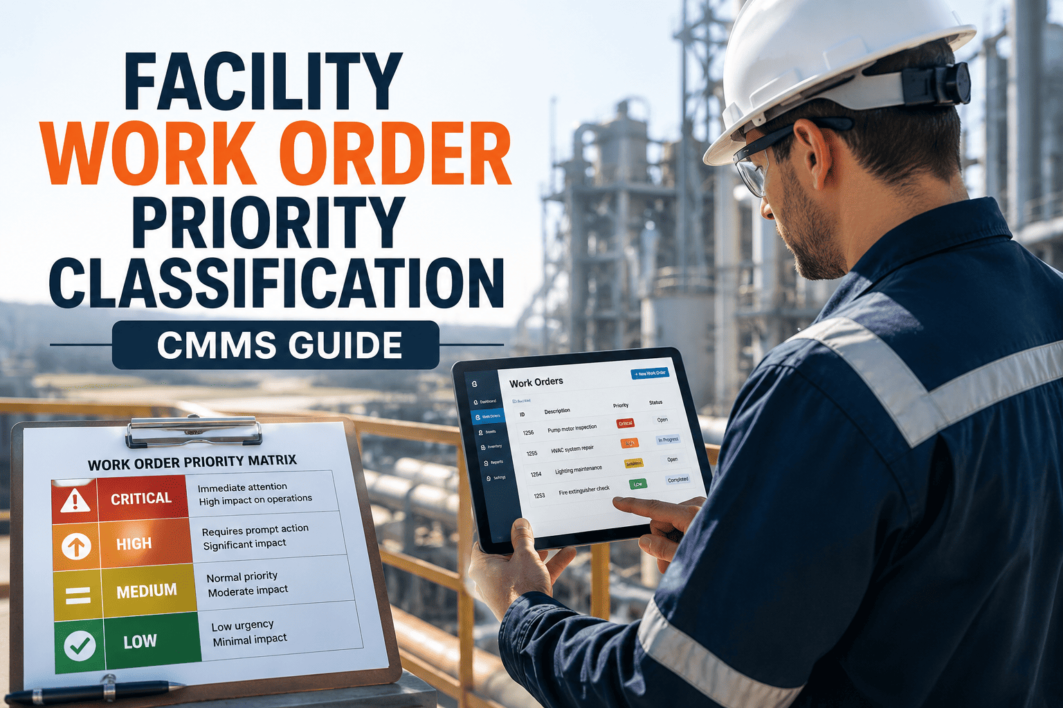 facility-work-order-priority-classification-cmms-guide