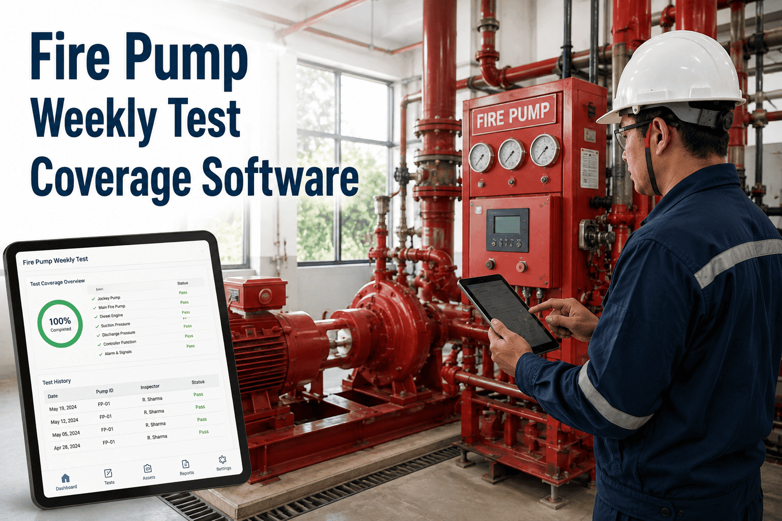 fire-pump-weekly-test-coverage-software