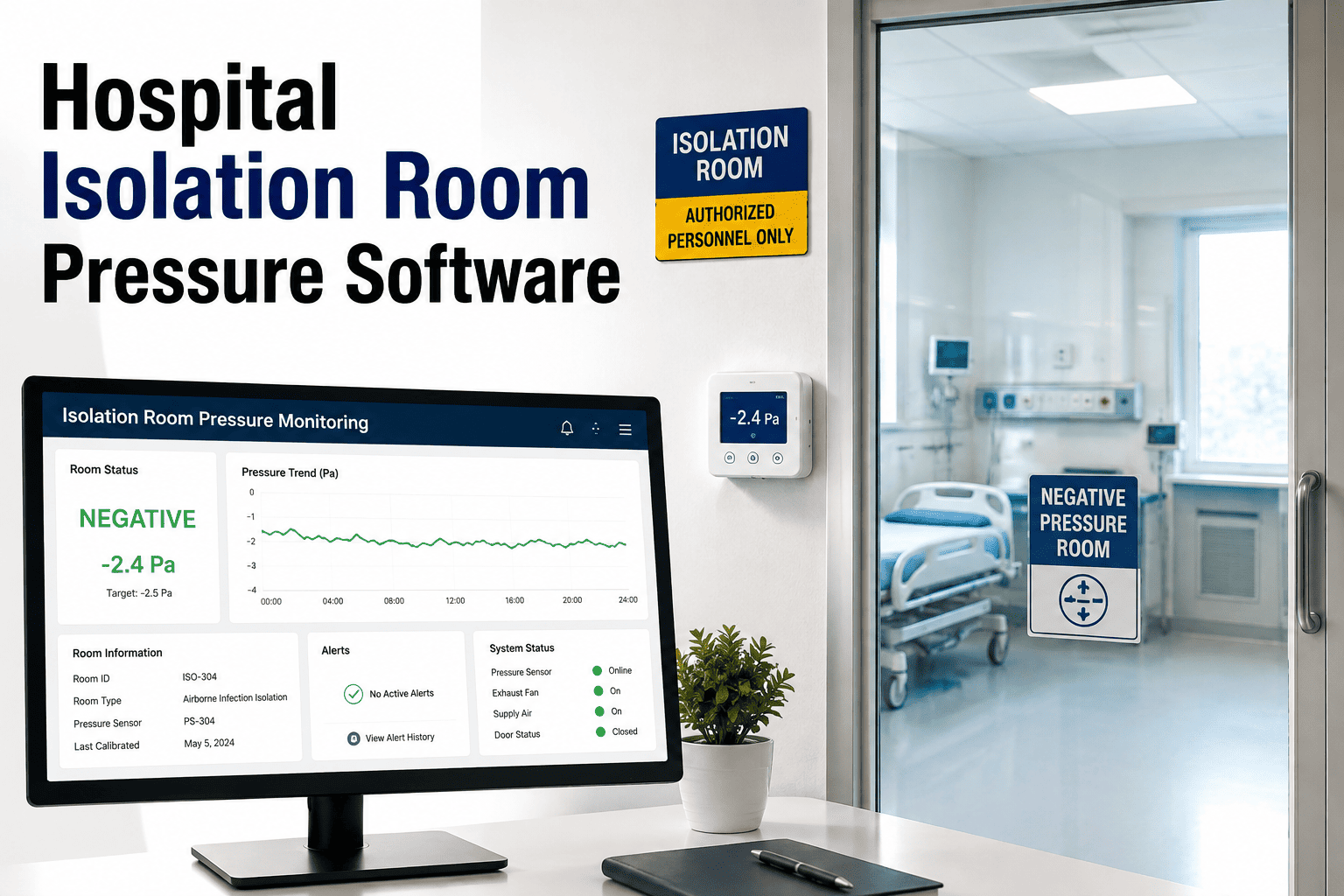 hospital-isolation-room-pressure-software