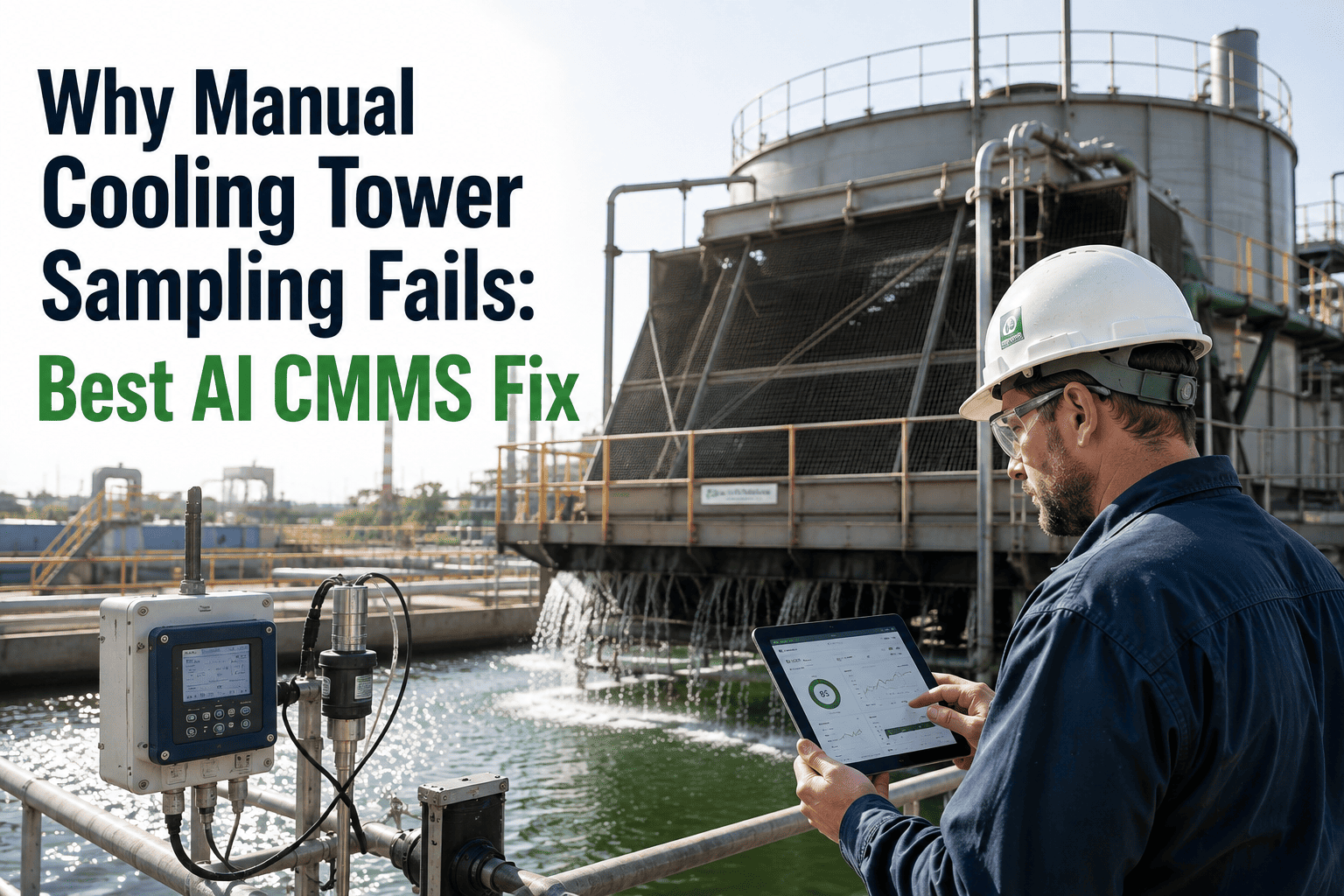 manual-cooling-tower-sampling-fails-best-ai-cmms-fix