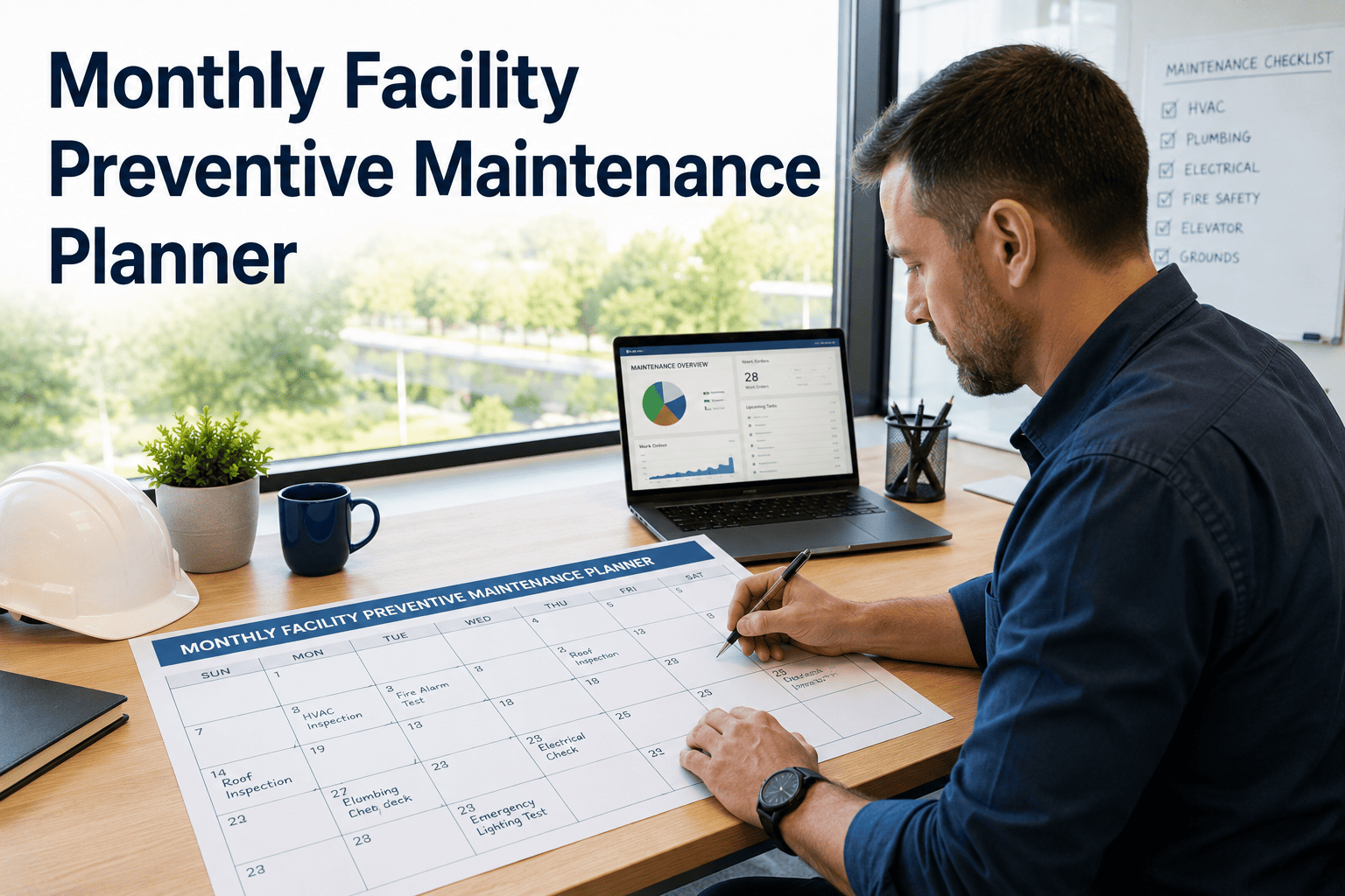 monthly-facility-preventive-maintenance-planner
