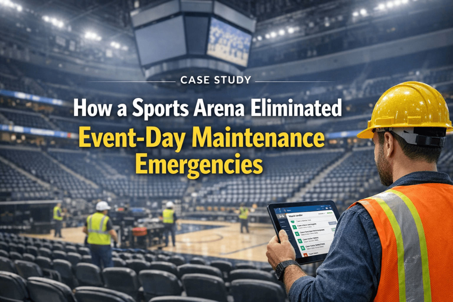 sports-arena-event-day-maintenance-emergency-elimination