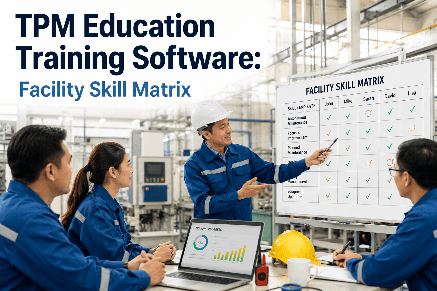 tpm-education-training-software-facility-skill-matrix
