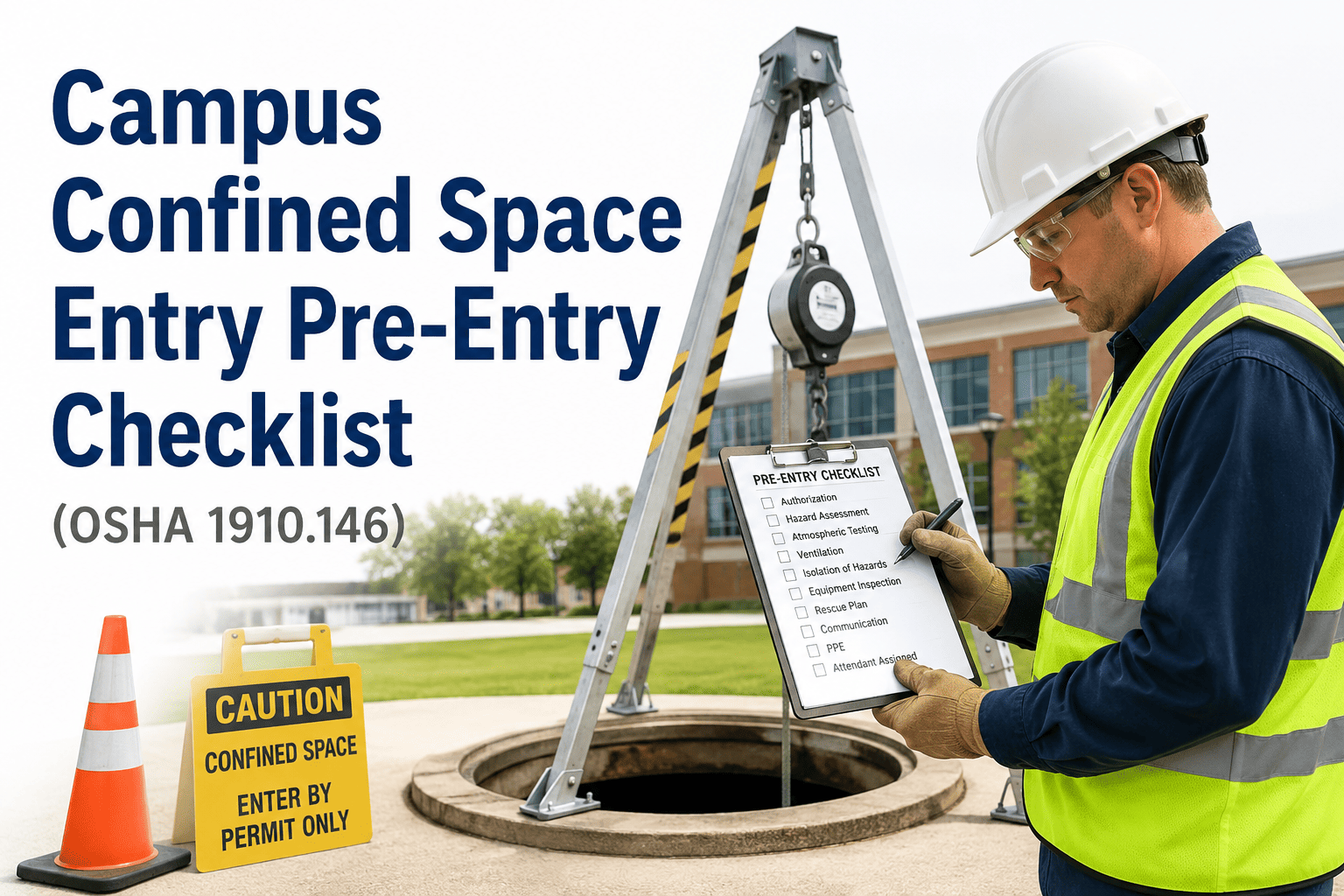 campus-confined-space-entry-pre-entry-checklist-osha-1910-146