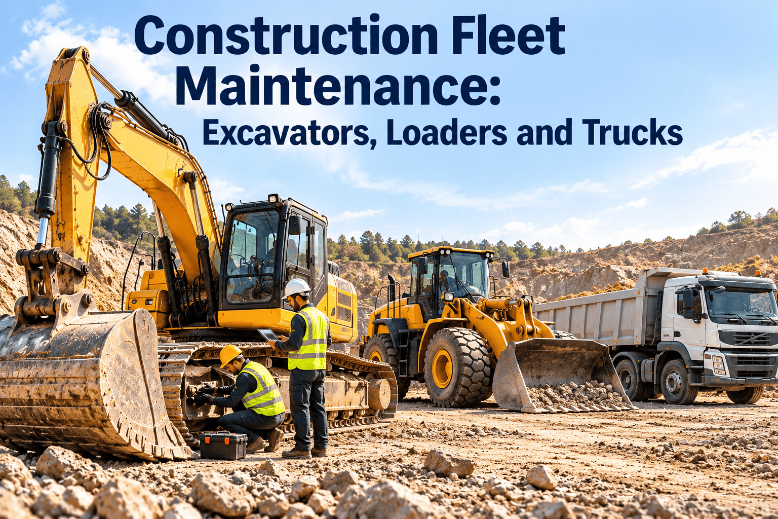 construction-fleet-maintenance-excavators-loaders-and-trucks