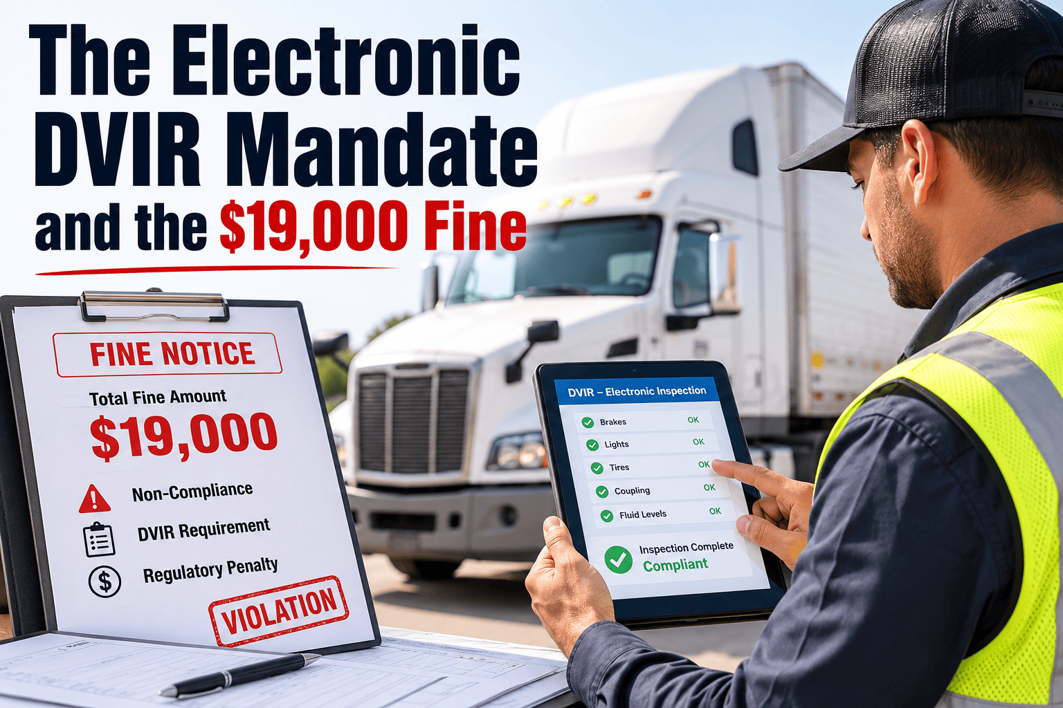 electronic-dvir-19000-fine-mandate-fleet-guide-2026