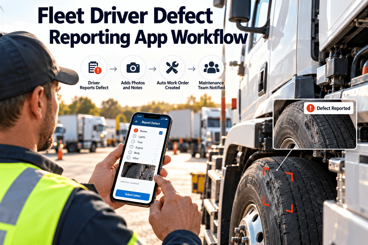 fleet-driver-defect-reporting-app-workflow