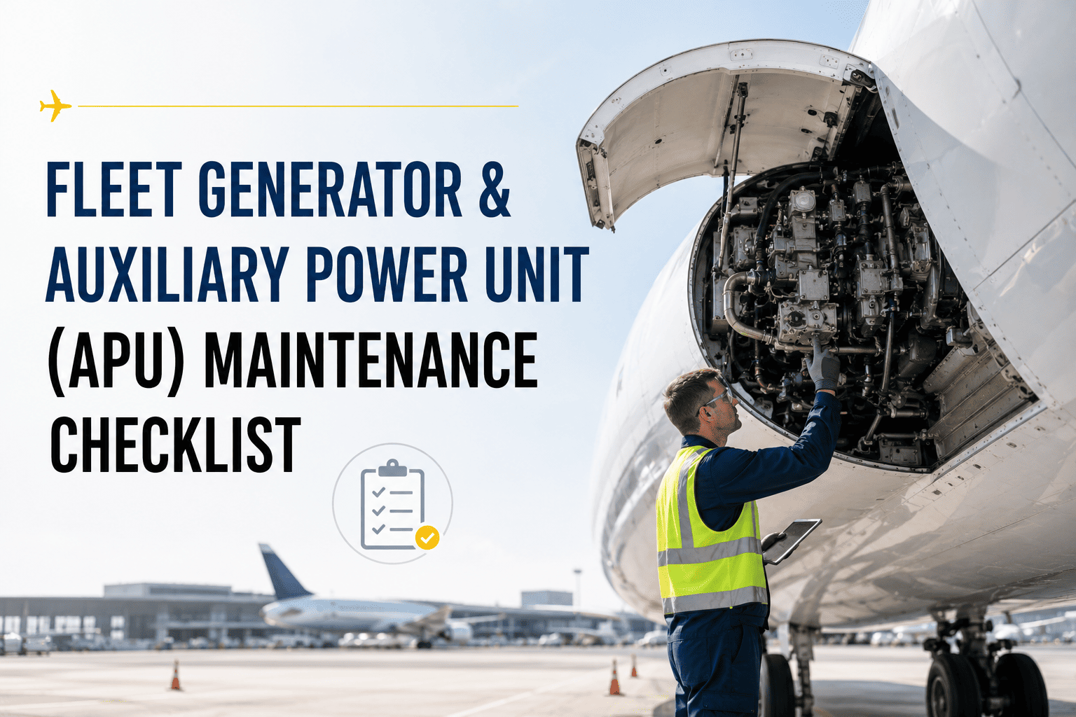 fleet-generator-apu-maintenance-checklist