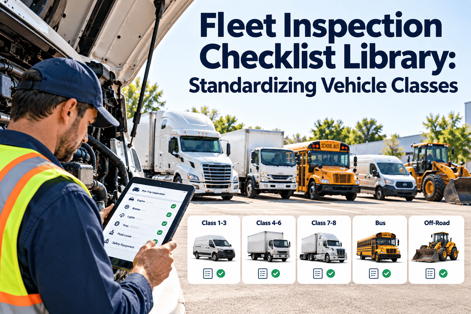 fleet-inspection-checklist-library-standardizing-vehicle-classes