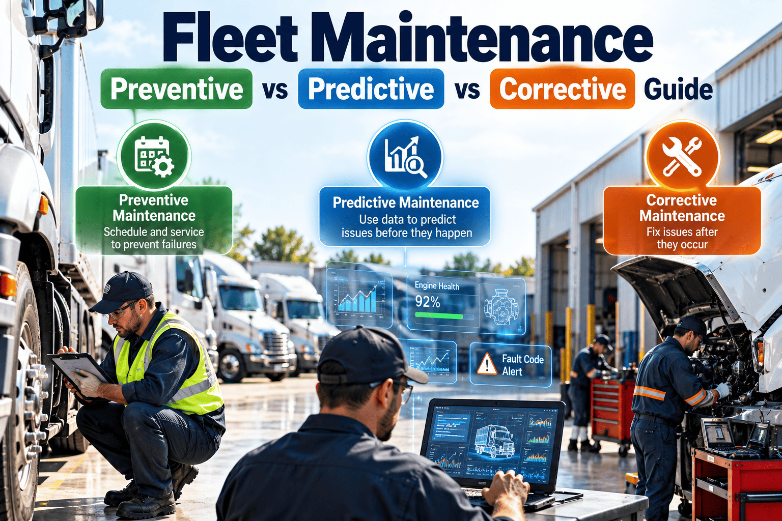 fleet-maintenance-preventive-vs-predictive-vs-corrective-guide