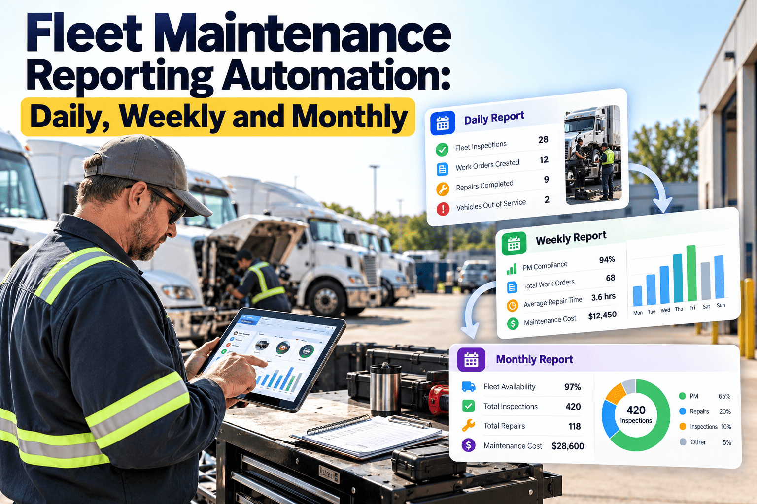 fleet-maintenance-reporting-automation-daily-weekly-and-monthly