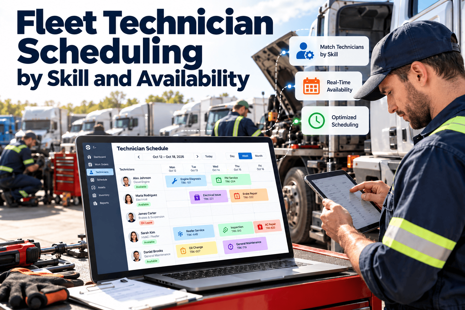 fleet-technician-scheduling-by-skill-and-availability