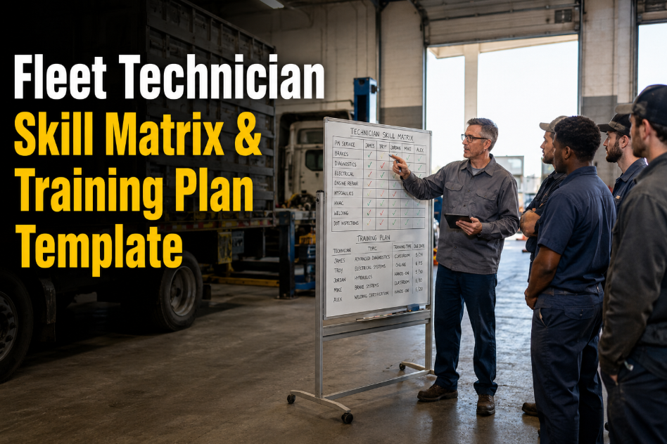 fleet-technician-skill-matrix-training-plan-template