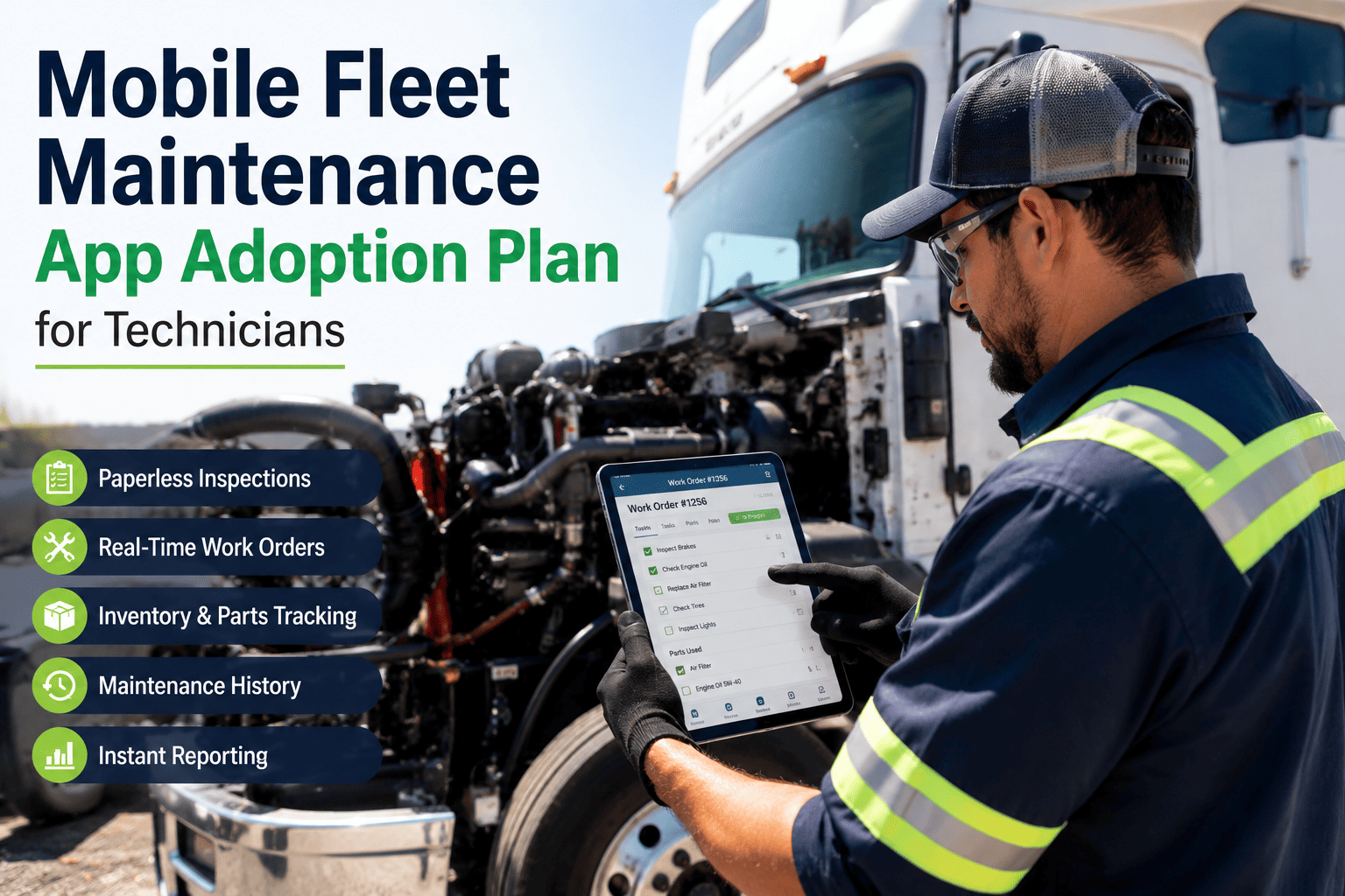 mobile-fleet-maintenance-app-adoption-plan-for-technicians