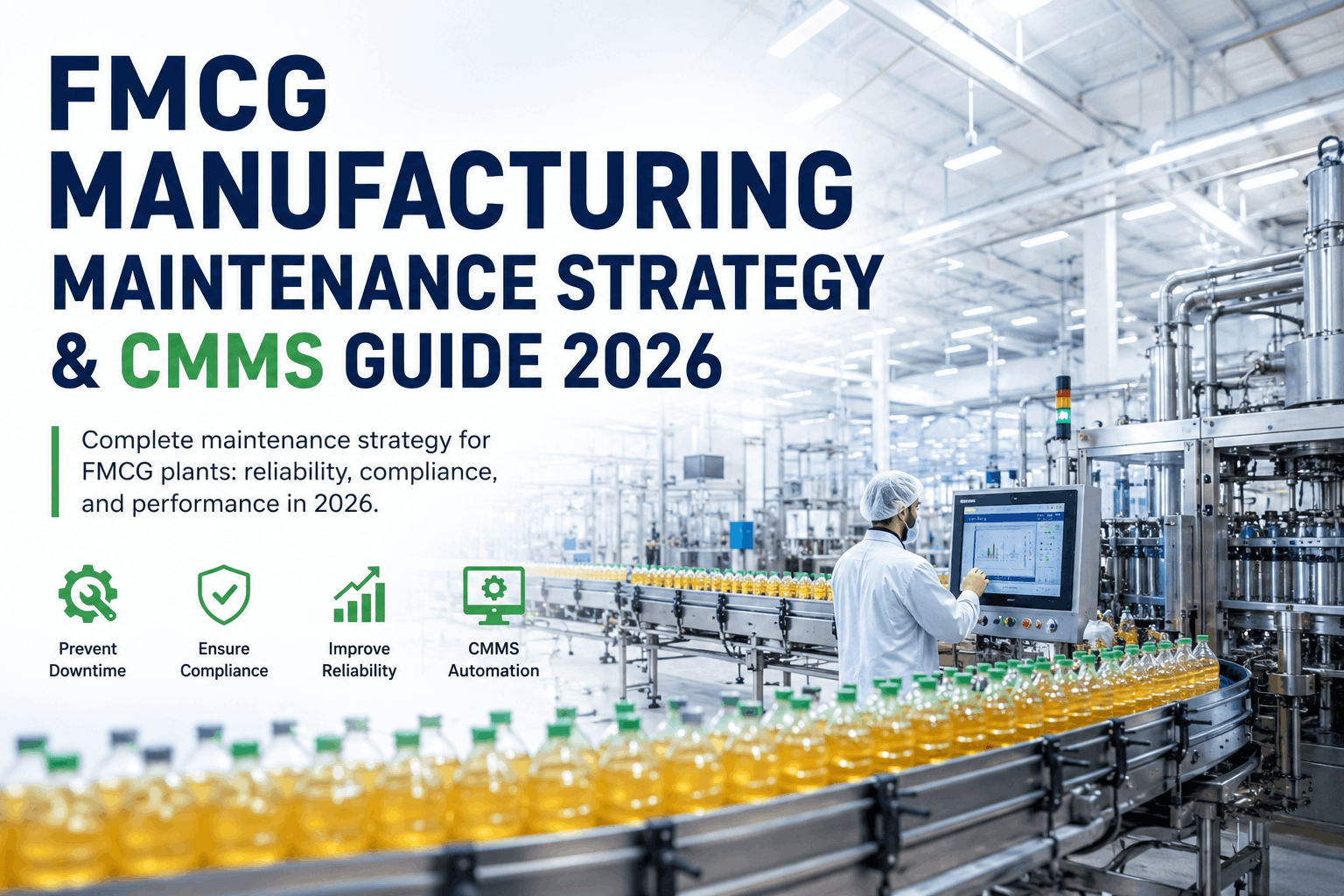 How to Implement Just-in-Time (JIT) Maintenance in FMCG Manufacturing