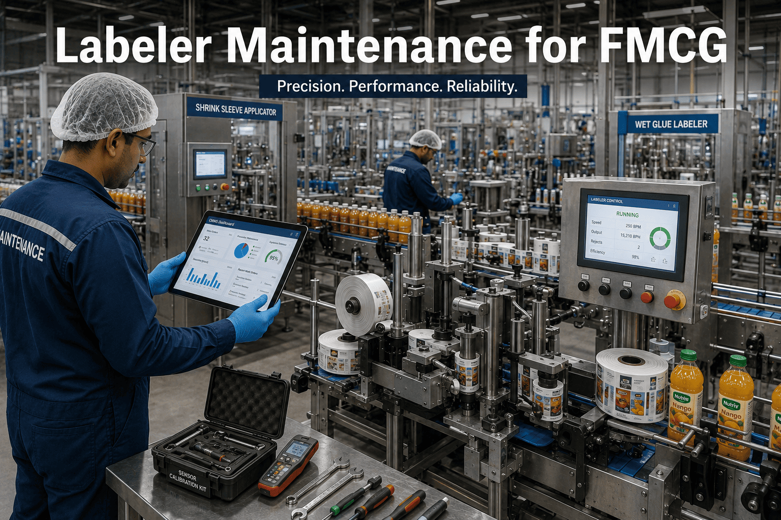 labeler-maintenance-fmcg-pressure-sensitive-shrink-sleeve