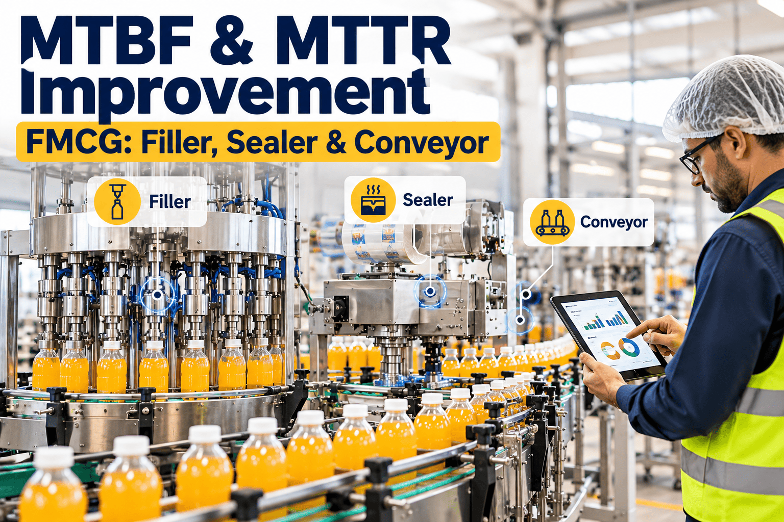 mtbf-mttr-improvement-fmcg-filler-sealer-conveyor