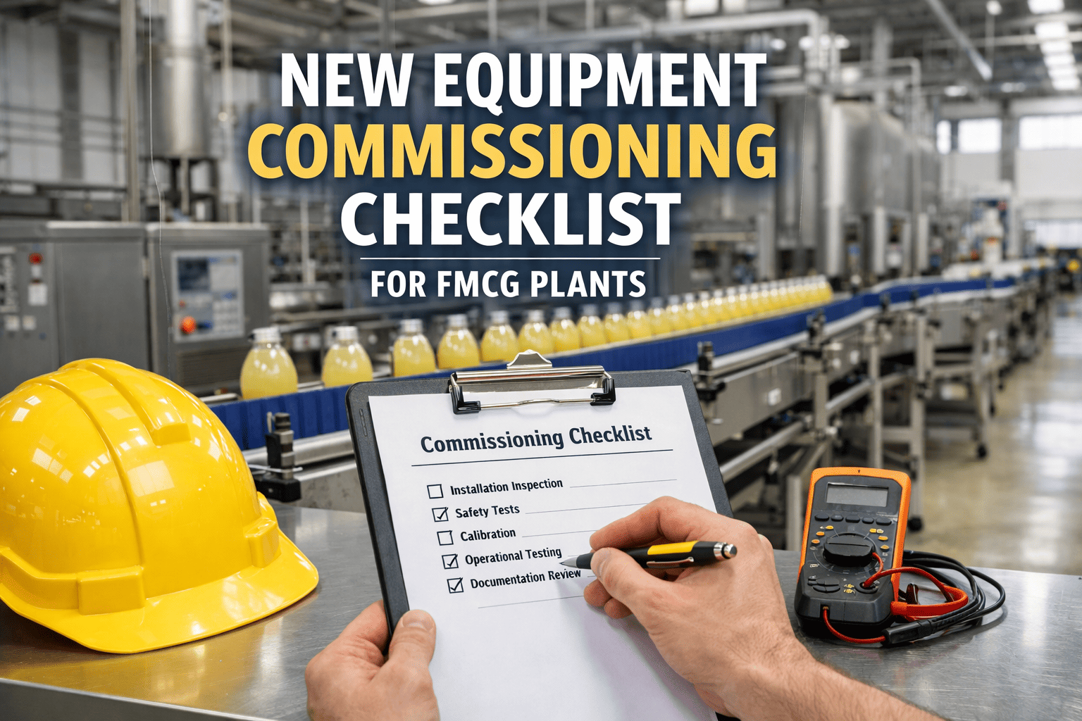 new-equipment-commissioning-checklist-fmcg-plants