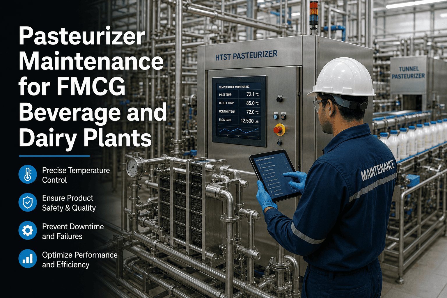 pasteurizer-maintenance-fmcg-beverage-dairy