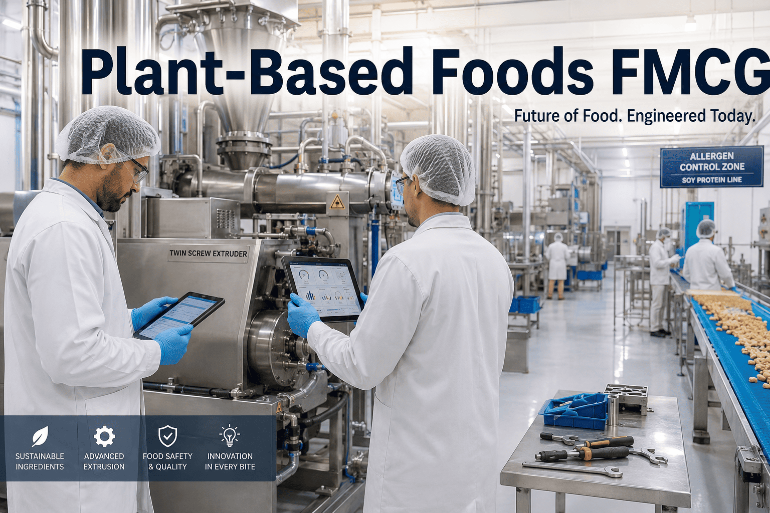 plant-based-foods-fmcg-extruded-protein-line-maintenance