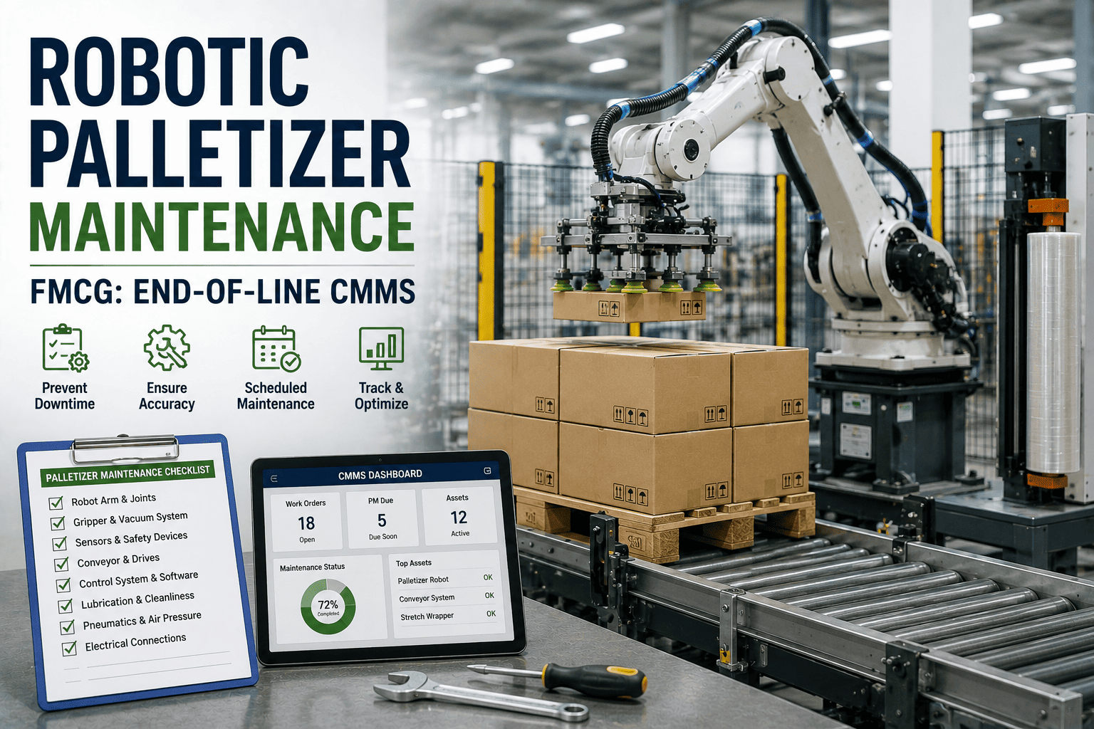 robotic-palletizer-maintenance-fmcg-end-of-line-cmms