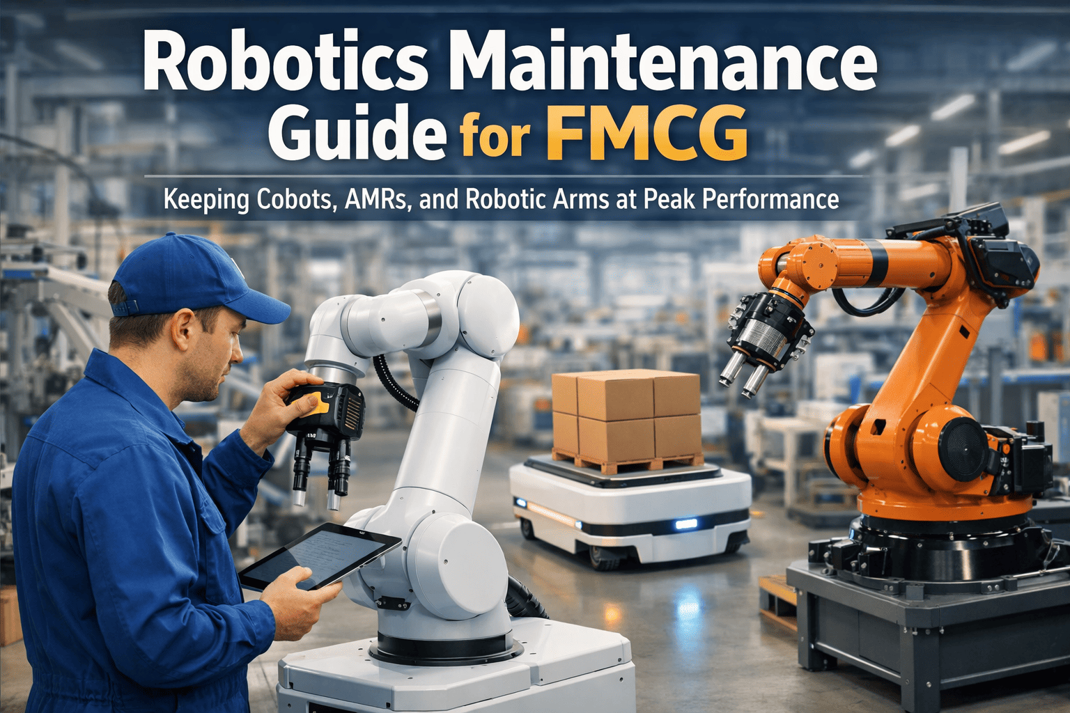 robotics-maintenance-guide-fmcg-cobots-amr-robotic-arms